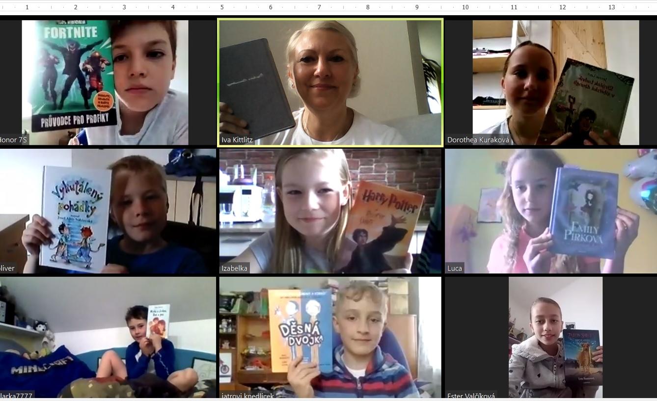 První online čtenářský klub 1. 5. - 1